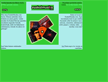 Tablet Screenshot of euskalmusika.com